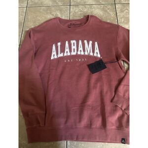 NWT Gameday Social XXL 2XL Alabama Allen Chenille Comfort Crew Neck Sweatshirt